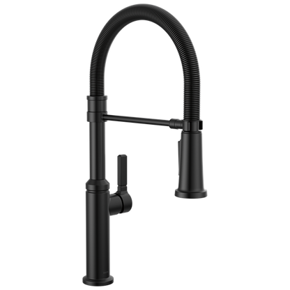 Delta - Rhett Single Handle Pull-Down Kitchen Faucet With Spring Spout