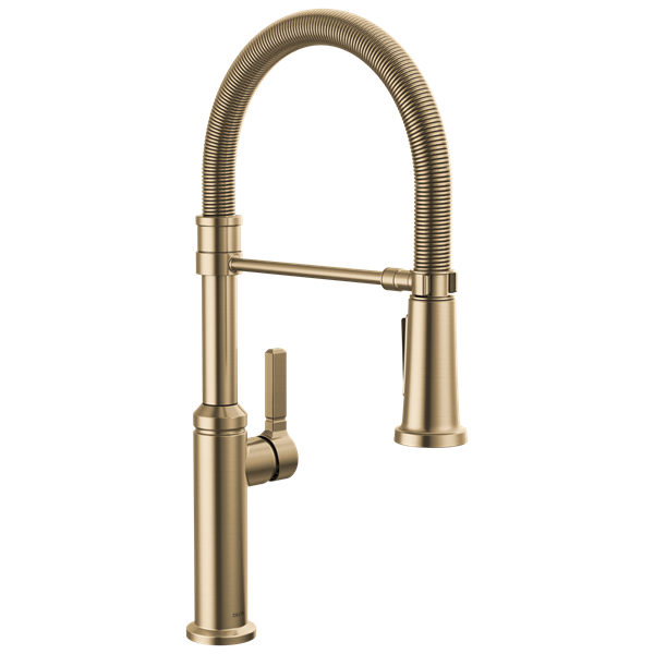 Delta - Rhett Single Handle Pull-Down Kitchen Faucet With Spring Spout
