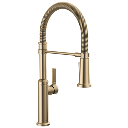 Delta - Rhett Single Handle Pull-Down Kitchen Faucet With Spring Spout