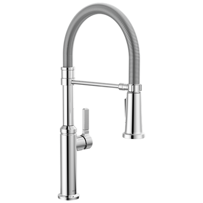 Delta - Rhett Single Handle Pull-Down Kitchen Faucet With Spring Spout