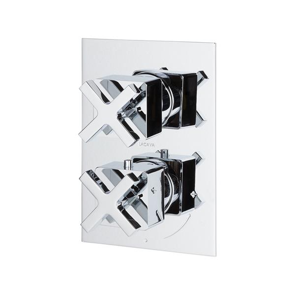 Lacava - Eleganza Trim Only - Thermostatic Valve W/1 Way Volume, Gpm 9 (60Psi)