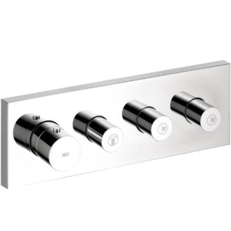 Hansgrohe - Axor ShowerSolutions Thermostatic Module Trim 15 Inch x 5 Inch for 3 Functions