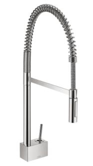 Hansgrohe - Axor Starck Semi-Pro Kitchen Faucet 2-Spray, 1.75 GPM