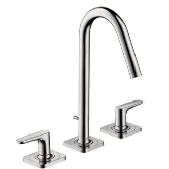 Hansgrohe - Axor Citterio M Widespread Faucet 160 with Pop-Up Drain, 1.2 GPM