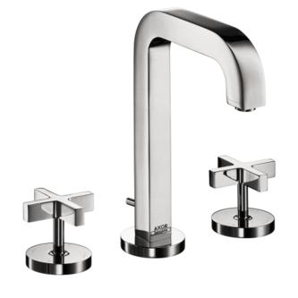 Hansgrohe - Axor Citterio Widespread Faucet 170 with Cross Handles and Pop-Up Drain, 1.2 GPM