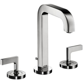 Hansgrohe - Axor Citterio Widespread Faucet 170 with Lever Handles and Pop-Up Drain, 1.2 GPM