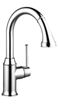 Hansgrohe - Talis C Prep Kitchen Faucet, 2-Spray Pull-Down, 1.75 GPM