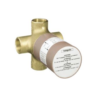 Hansgrohe - Rough, Quattro 3-Way Diverter, 3/4 Inch