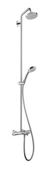 Hansgrohe - Croma Showerpipe 150 1-Jet with Tub Filler, 2.0 GPM
