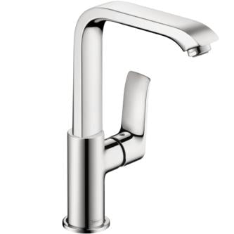 Hansgrohe - Metris Single-Hole Faucet 230 with Swivel Spout and Pop-Up Drain, 1.2 GPM