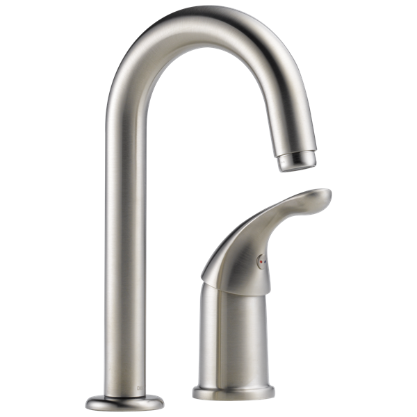 Delta - 134 / 100 / 300 / 400 Series Single Handle Bar / Prep Faucet