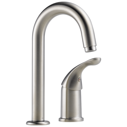 Delta - 134 / 100 / 300 / 400 Series Single Handle Bar / Prep Faucet