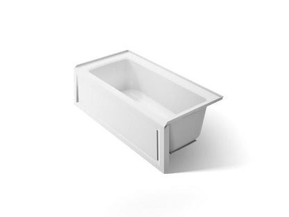 Kohler - Archer 60 X 30 Inch Alcove Bath With Bask Heated Surface And Integral Apron