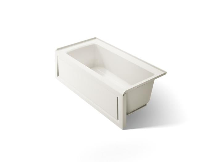 Kohler - Archer 60 X 30 Inch Alcove Bath With Bask Heated Surface And Integral Apron