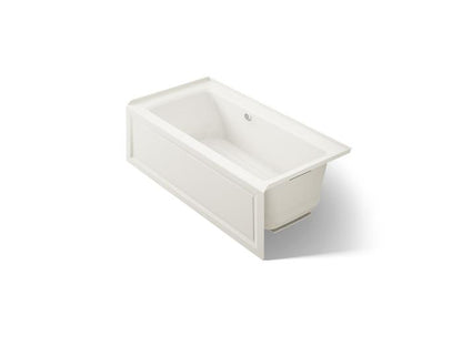 Kohler - Archer 60 X 30 Inch Alcove Heated Bubblemassage Air Bath With Bask Heated Surface And Integral Apron