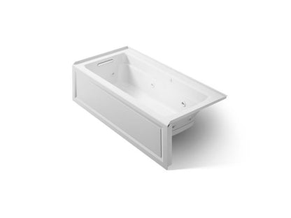 Kohler - Archer 66 X 32 Inch Alcove Heated Bubblemassage Air Bath And Whirlpool, W/Integral Apron