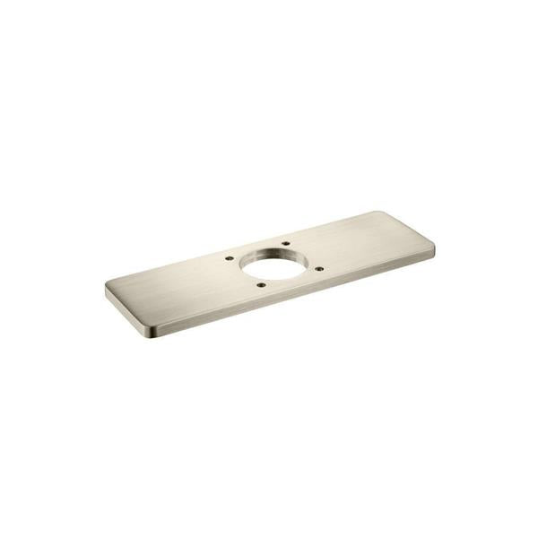 Flusso - Base Plate - 4 Inch Centerset to Single-Hole Faucet Conversion