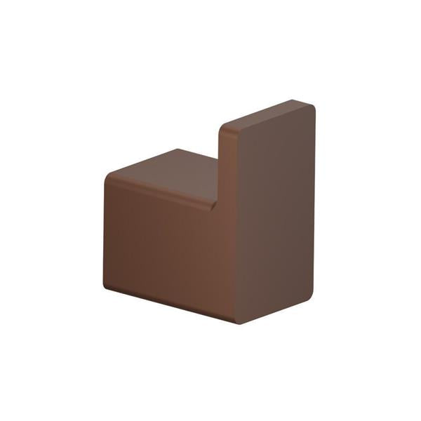 Flusso - Brass Bathroom Towel / Robe Hook