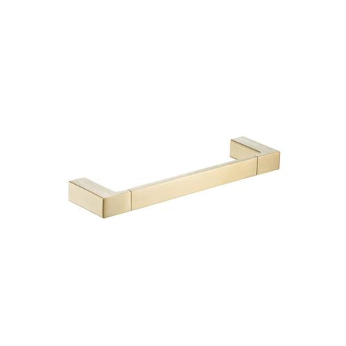 Flusso - Brass Towel Ring / Mini Towel Bar - 10 Inch