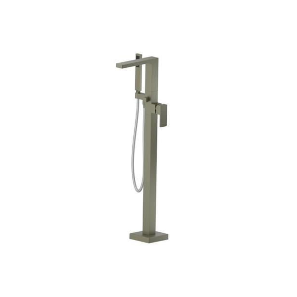 Flusso - Freestanding Floor Mount Bathtub / Tub Filler With Hand Shower
