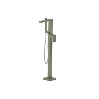 Flusso - Freestanding Floor Mount Bathtub / Tub Filler With Hand Shower