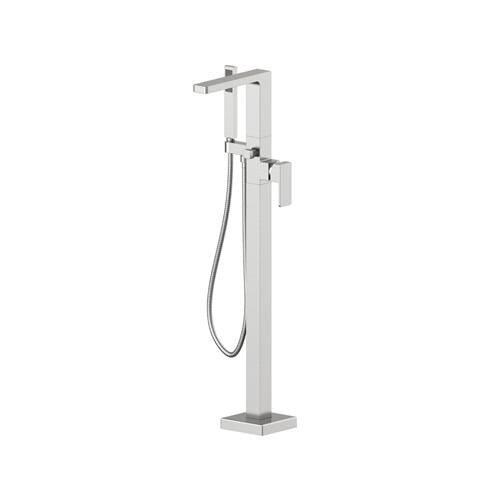 Isenberg - Freestanding Floor Mount Bathtub / Tub Filler With Hand Shower