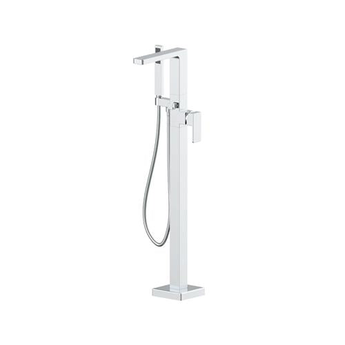Isenberg - Freestanding Floor Mount Bathtub / Tub Filler With Hand Shower