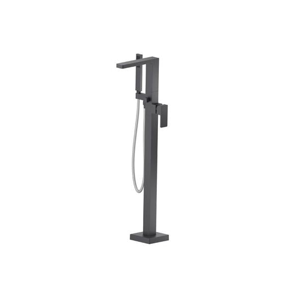 Flusso - Freestanding Floor Mount Bathtub / Tub Filler With Hand Shower