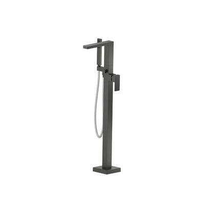 Flusso - Freestanding Floor Mount Bathtub / Tub Filler With Hand Shower