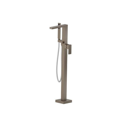Flusso - Freestanding Floor Mount Bathtub / Tub Filler With Hand Shower