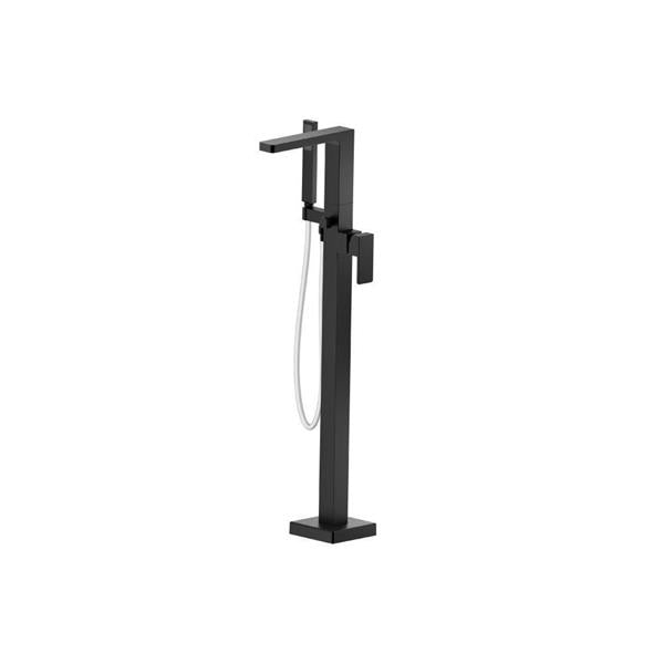 Flusso - Freestanding Floor Mount Bathtub / Tub Filler With Hand Shower