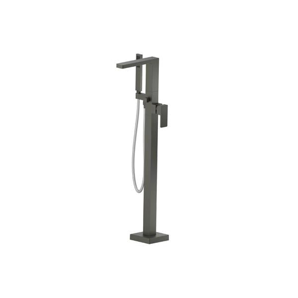 Flusso - Freestanding Floor Mount Bathtub / Tub Filler With Hand Shower