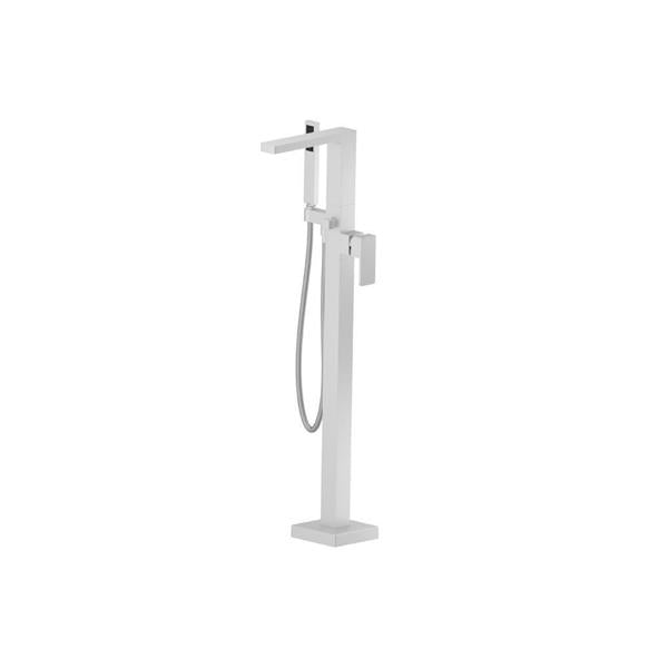 Flusso - Freestanding Floor Mount Bathtub / Tub Filler With Hand Shower