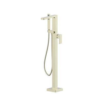 Isenberg - Freestanding Floor Mount Bathtub / Tub Filler With Hand Shower