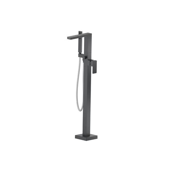 Flusso - Freestanding Floor Mount Bathtub / Tub Filler With Hand Shower