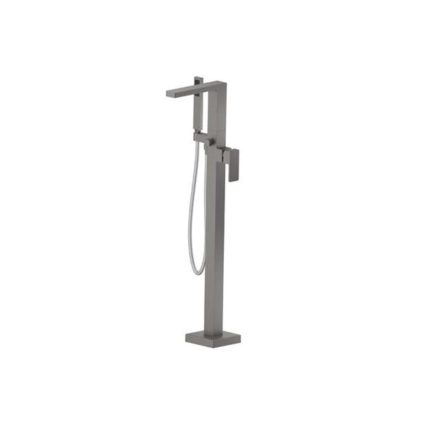 Flusso - Freestanding Floor Mount Bathtub / Tub Filler With Hand Shower
