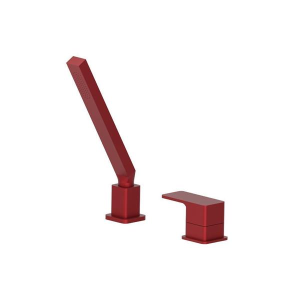 Flusso - Deck Diverter With Holder & Hose