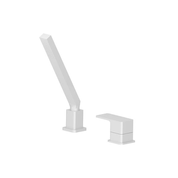 Flusso - Deck Diverter With Holder & Hose