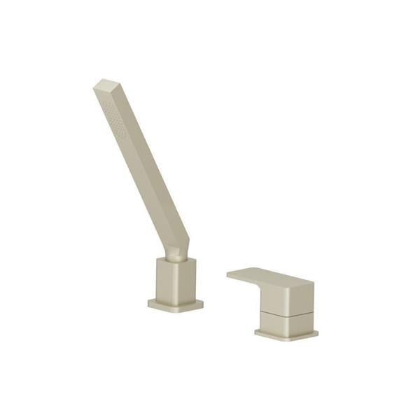 Flusso - Deck Diverter With Holder & Hose
