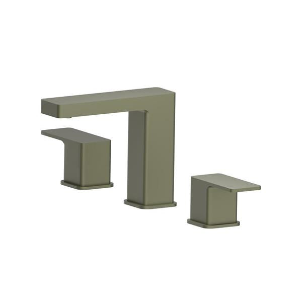 Flusso - Three Hole 8 Inch Widespread Two Handle Bathroom Faucet