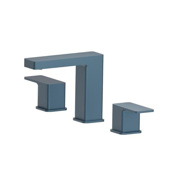 Flusso - Three Hole 8 Inch Widespread Two Handle Bathroom Faucet