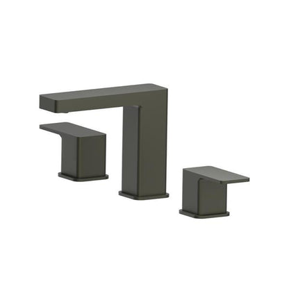 Flusso - Three Hole 8 Inch Widespread Two Handle Bathroom Faucet
