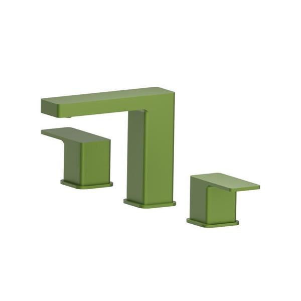 Flusso - Three Hole 8 Inch Widespread Two Handle Bathroom Faucet