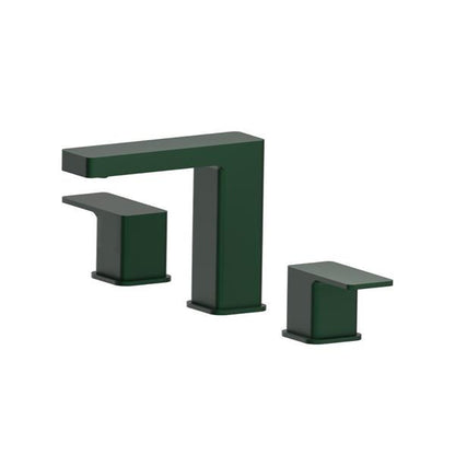 Flusso - Three Hole 8 Inch Widespread Two Handle Bathroom Faucet