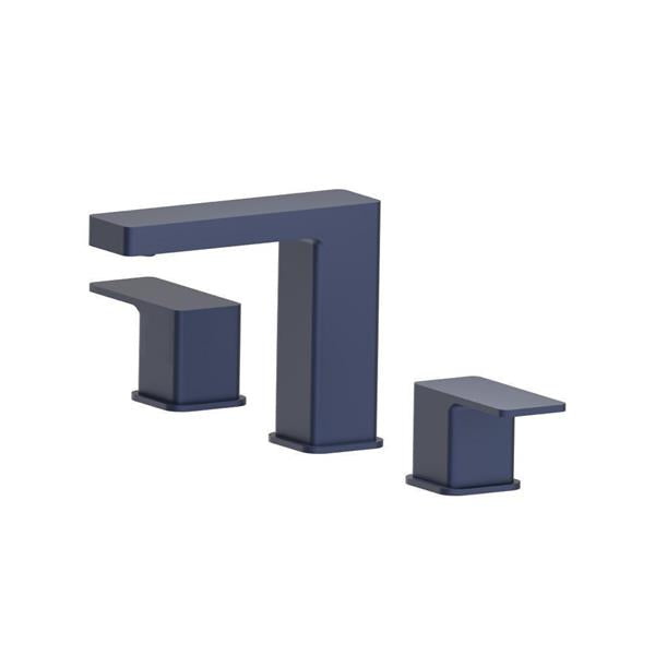Flusso - Three Hole 8 Inch Widespread Two Handle Bathroom Faucet