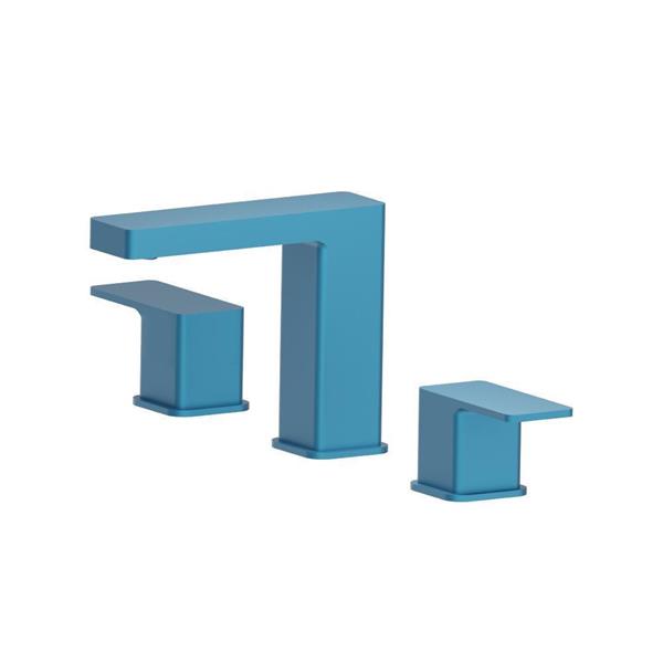 Flusso - Three Hole 8 Inch Widespread Two Handle Bathroom Faucet