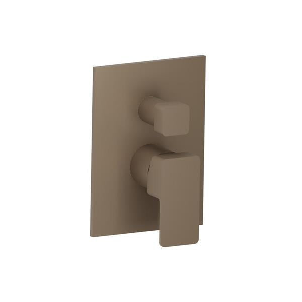 Flusso - Tub / Shower Trim With Pressure Balance Valve - 2-Output