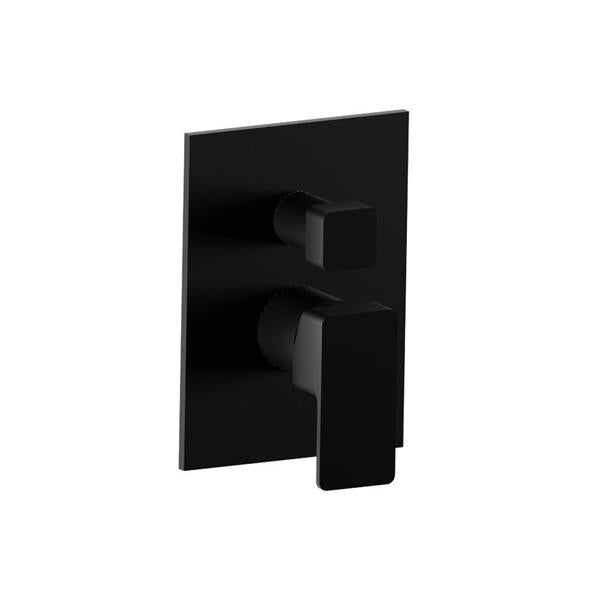 Flusso - Tub / Shower Trim With Pressure Balance Valve - 2-Output
