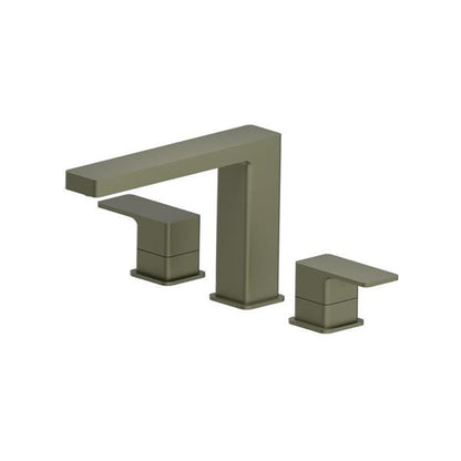 Flusso - 3 Hole Deck Mount Roman Tub Faucet