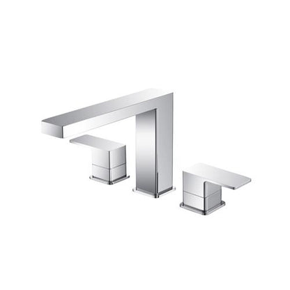 Flusso - 3 Hole Deck Mount Roman Tub Faucet